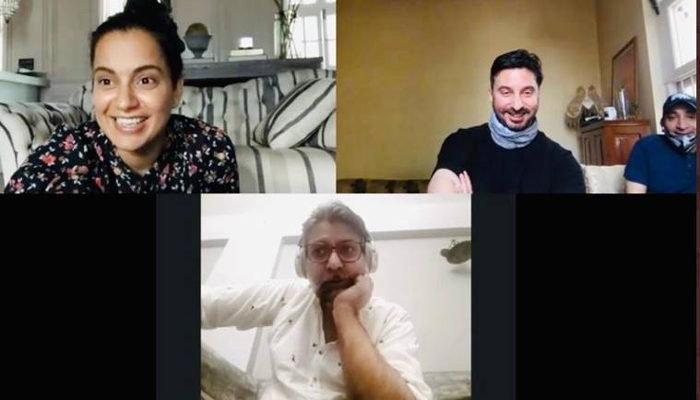 Kangana Ranaut Preps For Dhaakad, Joins Virtual Script Reading Session