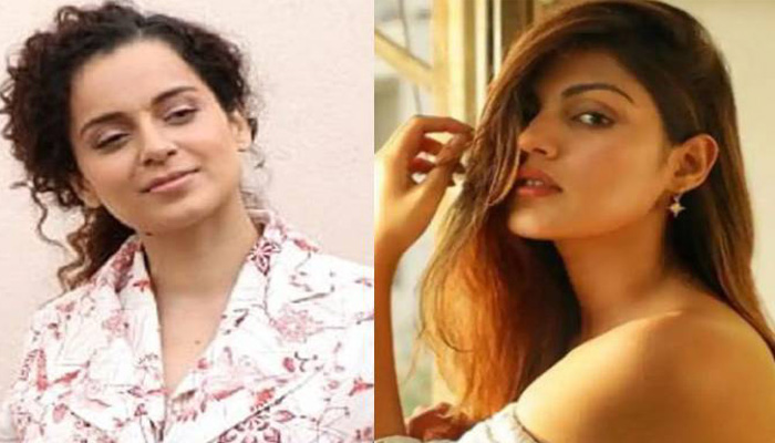 Is suicide gang making Rhea the scapegoat?: Kangana Ranaut