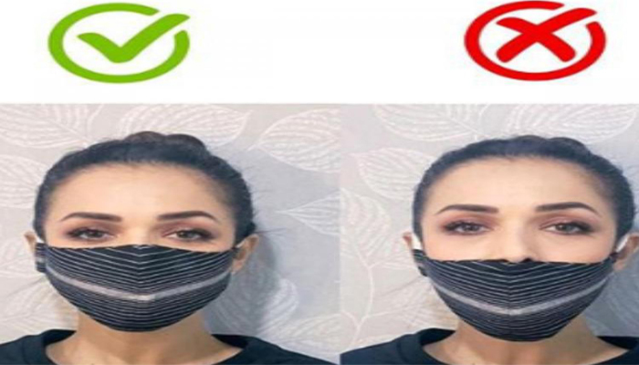Malaika Arora Shows Right Way of Wearing a Mask Amid COVID 19 Pandemic