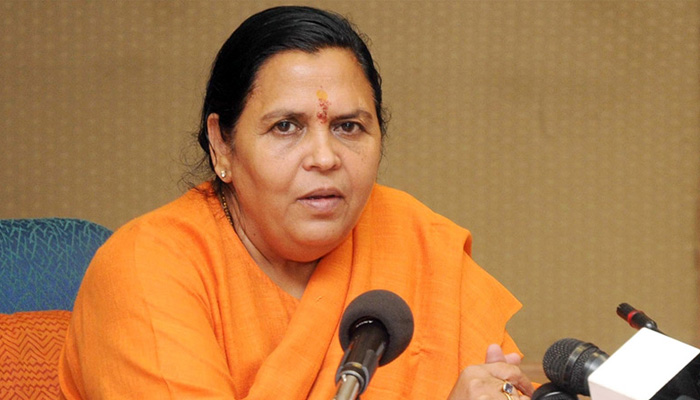 Uma Bharti blames Rahul Gandhi is jealous of Sachin Pilot