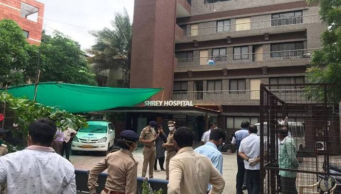 Ahmedabad COVID hospital fire: one arrested