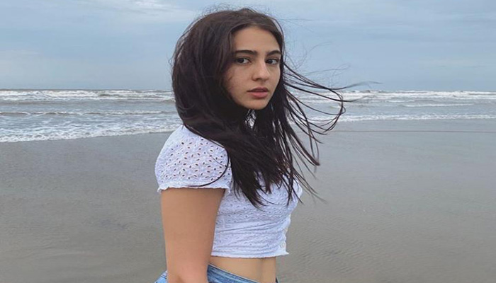 Sara Ali Khan Creates a Storm on Internet as she shares Beach Mode Picture