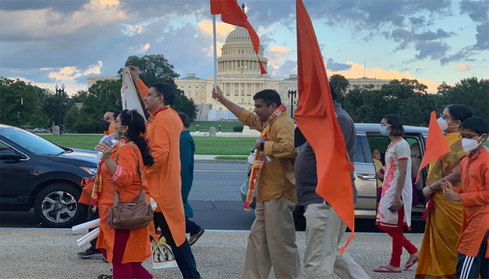 US Chants Jai Shri Ram: Indian community in US Celebrates Ram Mandir Bhoomi Pujan