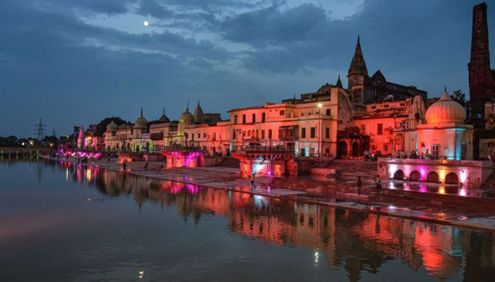 Ayodhya Decked Up For Ram Mandirs Grand Bhoomi Pujan Ceremony