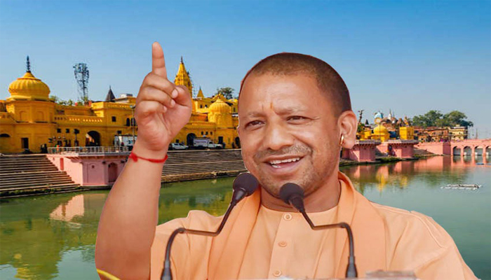 CM Adityanath visits Ayodhya to see Ram Mandir ‘Bhoomi Pujan’ Preparations