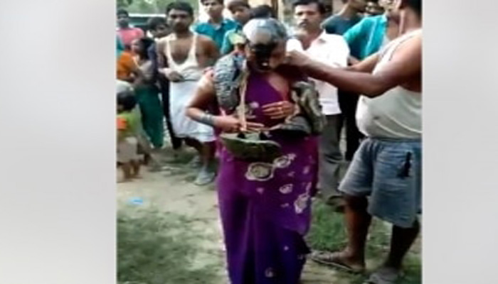 Couple Thrashed, Garlanded with Shoes and Paraded in UP Village