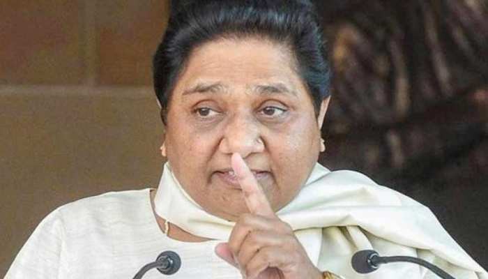 Mayawati questions Law & Order in UP; compares SP and BJP rule