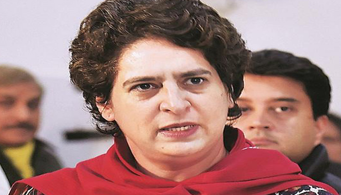 Priyanka Gandhi questions UP Governor over Women safety in State