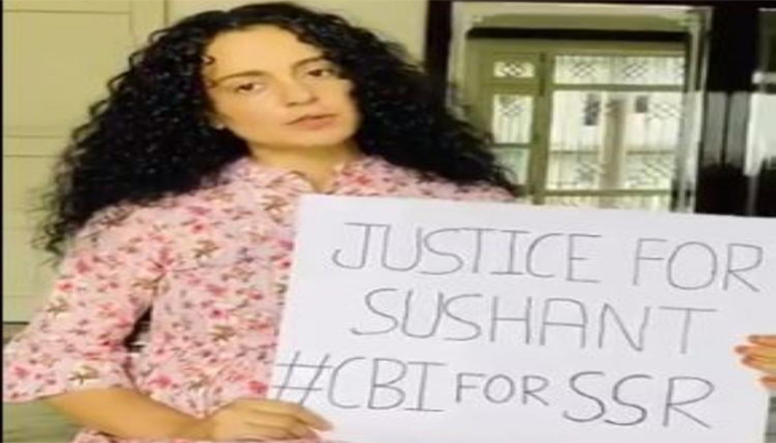 Kangana Ranaut Calls Out Mumbai Cops in New Video; Demands CBI Probe For SSR