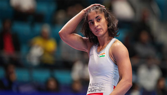Vinesh Phogat tests positive for COVID-19, says she’s asymptomatic