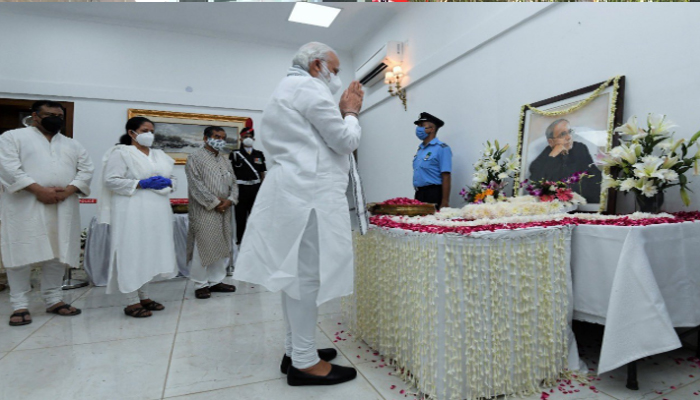 Pranab Mukherjee Funeral: Son Abhijeet performed last rites of his father