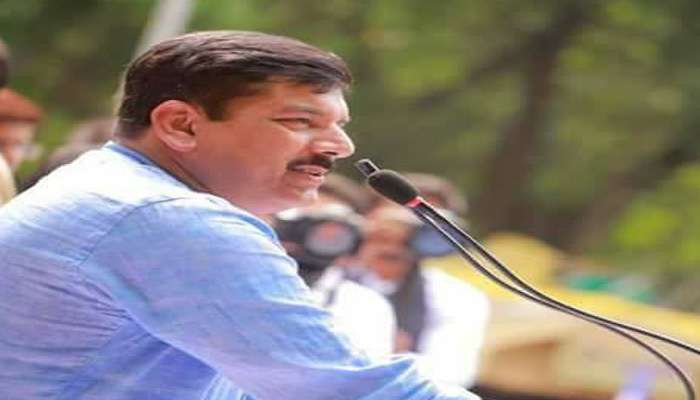 AAP leader Sanjay Singh targets Yogi Govt on Casteist Remark