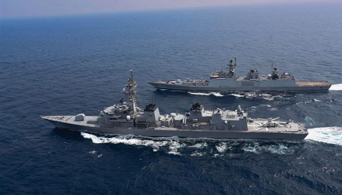 Watch! India hosts maritime exercise with full strength