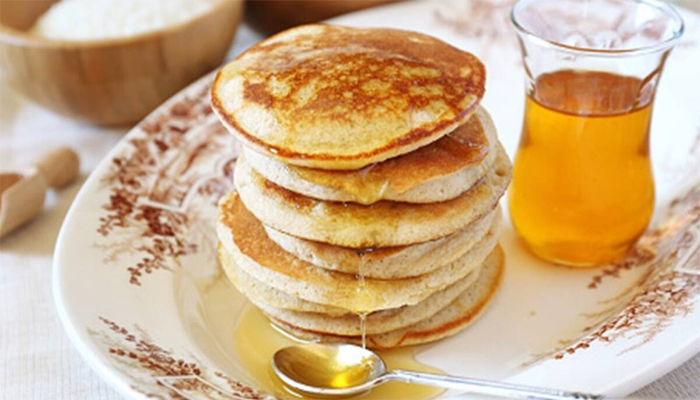 How about some healthy, delicious pancakes today?