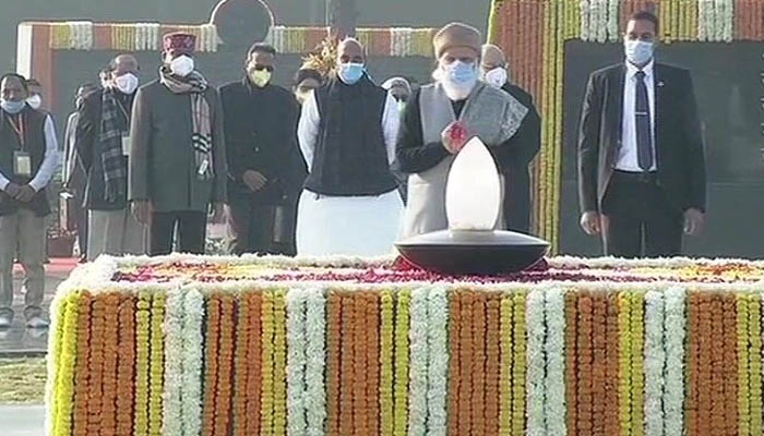 Atal Jayanti: PM Modi pays Floral tributes to Atal Bihari Vajpayee