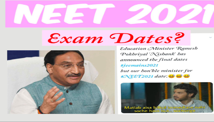Netizens begin meme fest as students wait for NEET 2021 Exam Date