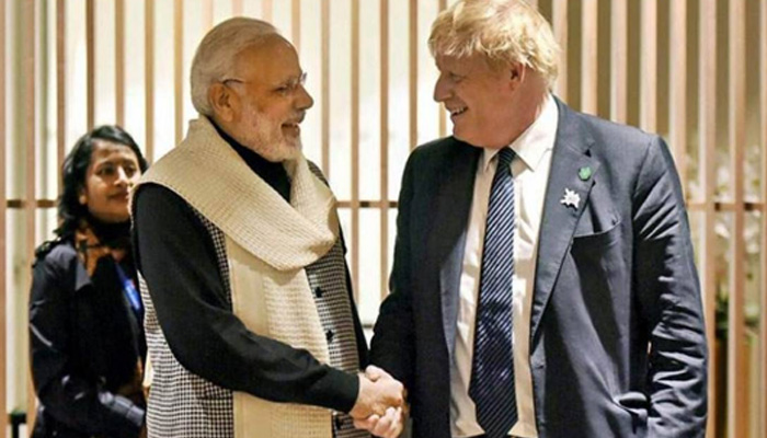 UK PM Boris Johnson invites PM Modi in G-7 Summit