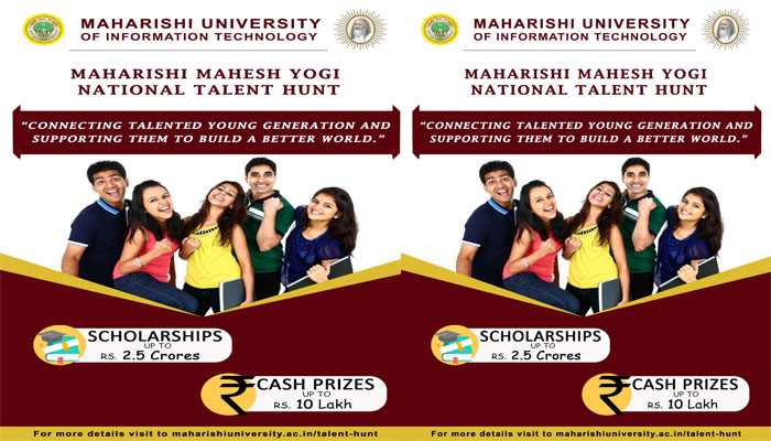 Maharishi Mahesh Yogi National Talent Hunt begins from March 3; cash prize upto 2.5 lakhs