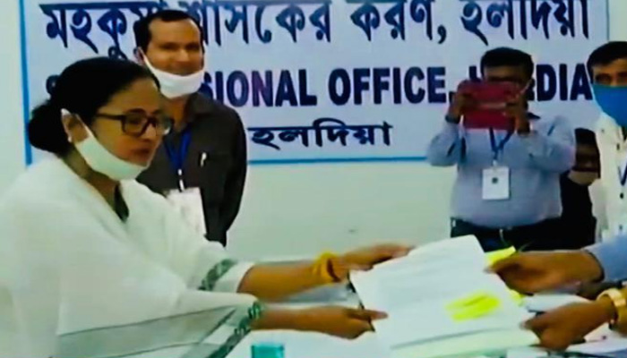 West Bengal Elections: Mamata Banerjee files Nomination from Nandigram