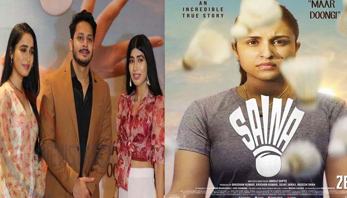 Film ‘Saina’ premieres, Ishan Naqvi in the lead role with Parineeti Chopra