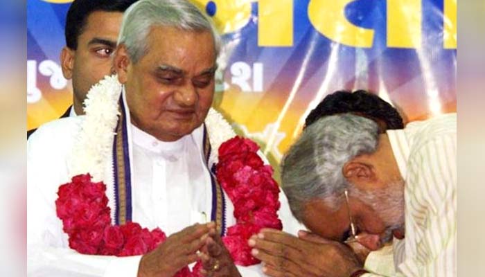 PM Modi wishes Atal Bihari Vajpayee on his 92nd birthday