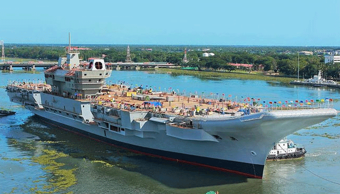 Pictures: China launches first home-built aircraft carrier