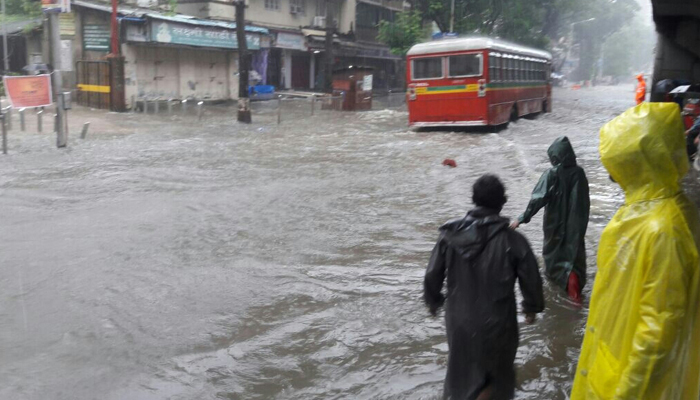 Torrential rains, flooding paralyse Mumbai; roads, rail waterlogged