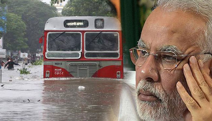 PM expresses concern over Mumbai rains, speaks to Mumbai CM