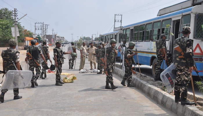 Tight security in Rohtak ahead of Dera chief sentencing; curfew in Sirsa