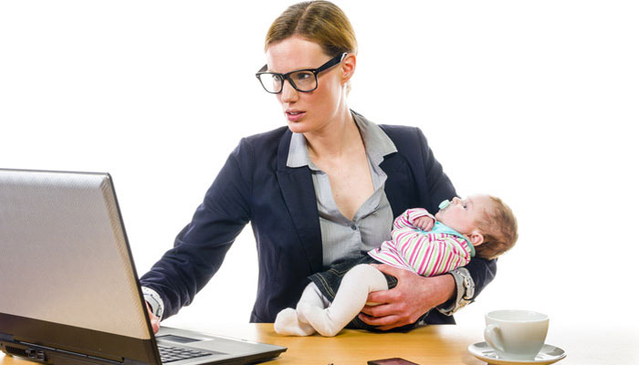 Workplace flexibility may boost womens careers post childbirth