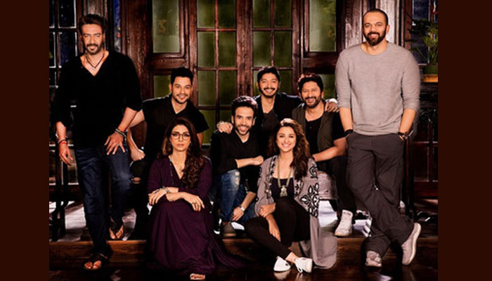 ItsÂ a wrap for comedy-actioner flick Golmaal Again