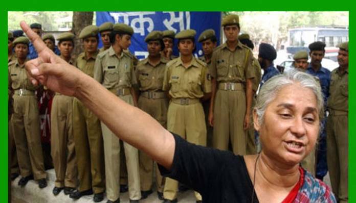 Medha Patkar in jail: MP BJP leaders resign in protest