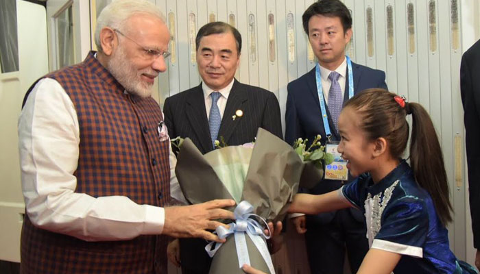 PM reaches for BRICS Summit; China cheers Bharat Mata ki Jai