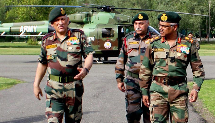 India must be prepared for two-front war: Army chief Bipin Rawat