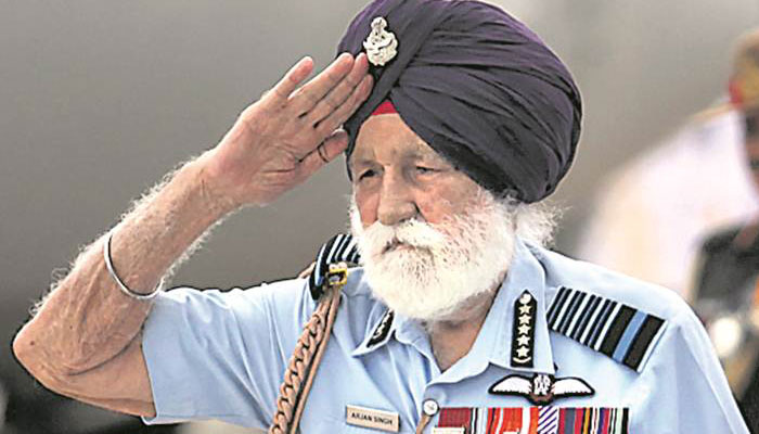 Snaps: IAF Marshal Late Arjan Singh laid to rest at Brar Square