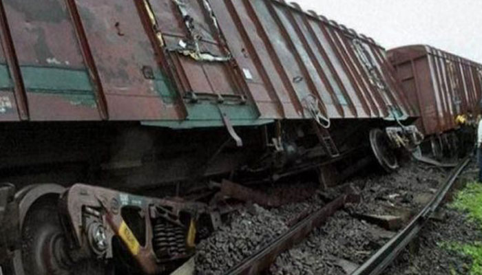 Odisha: Goods train derails in Cuttack, no casualties reported