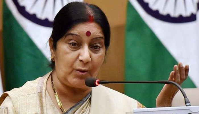 Sushma Swaraj, Tillerson discuss jointly fighting terrorism