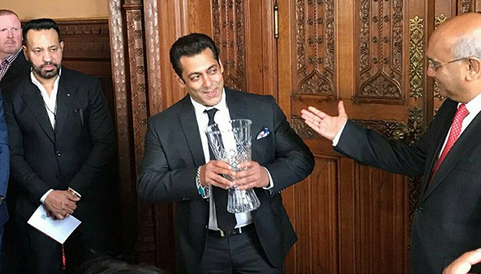 Salman Khan honoured by House of Commons in United Kingdom