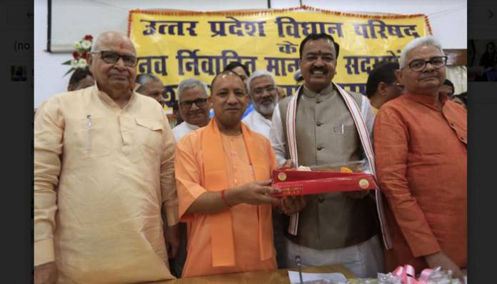 UPCM Adityanath along with four others take oath as MLCs