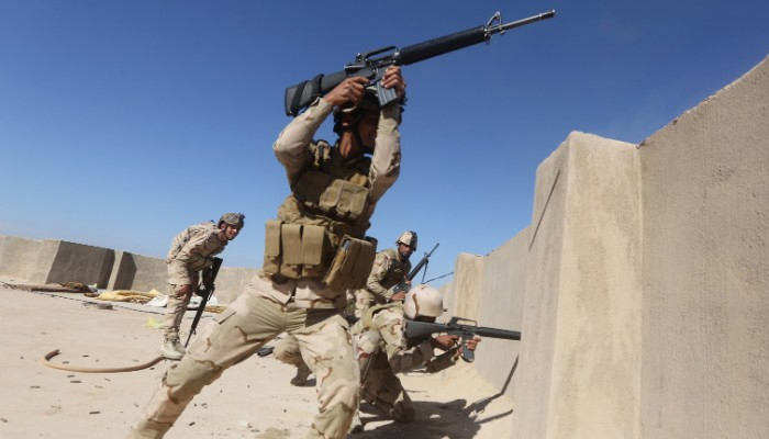 Iraq forces gun down 55 Islamic State terrorists