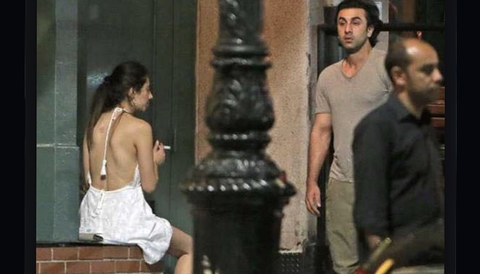 Is something going on between Ranbir and Mahira; pics say it all
