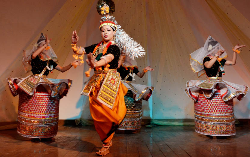 A melting pot of Hindustani classical music, Manipuri dance