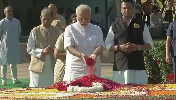 PM Modi remembers Mahatma Gandhi on his 148th birth anniversary
