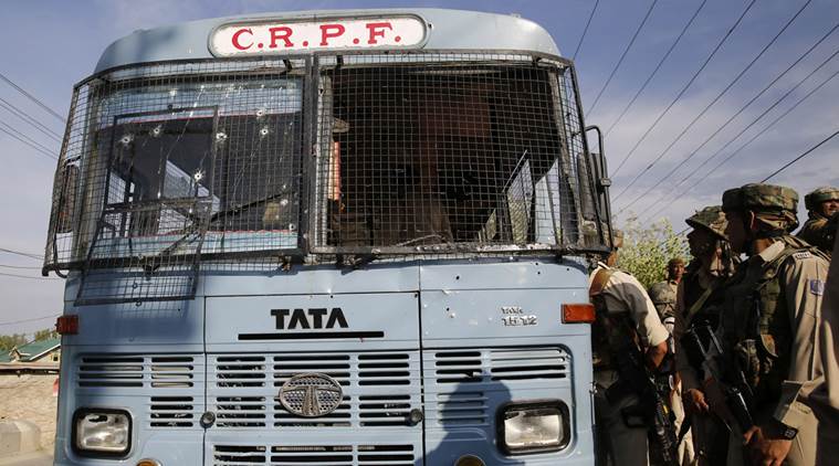 Terrorists attack CRPF vehicle in Srinagar, no casualties