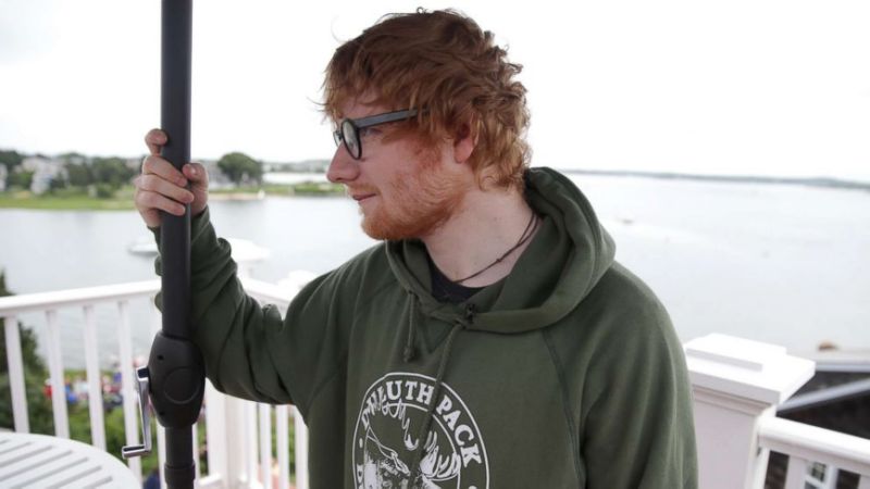 Ed Sheeran injures arm in bicycle accident