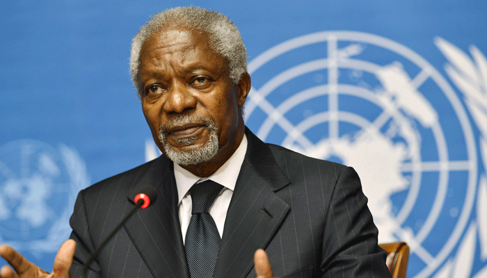 UNSC must push Myanmar to let refugees return: Kofi Annan