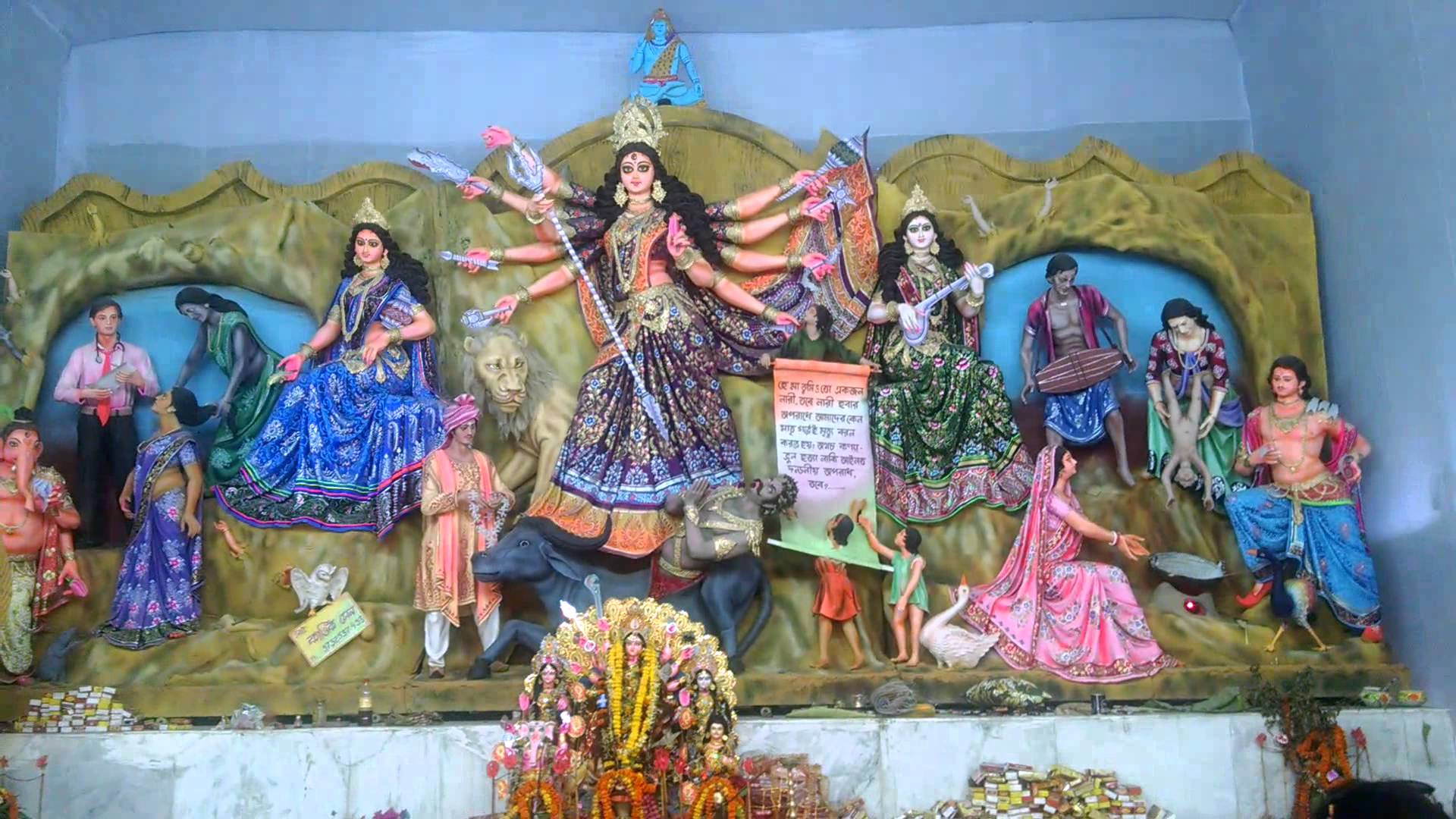 West Bengal beautified by festivity of Durga and Kali Puja