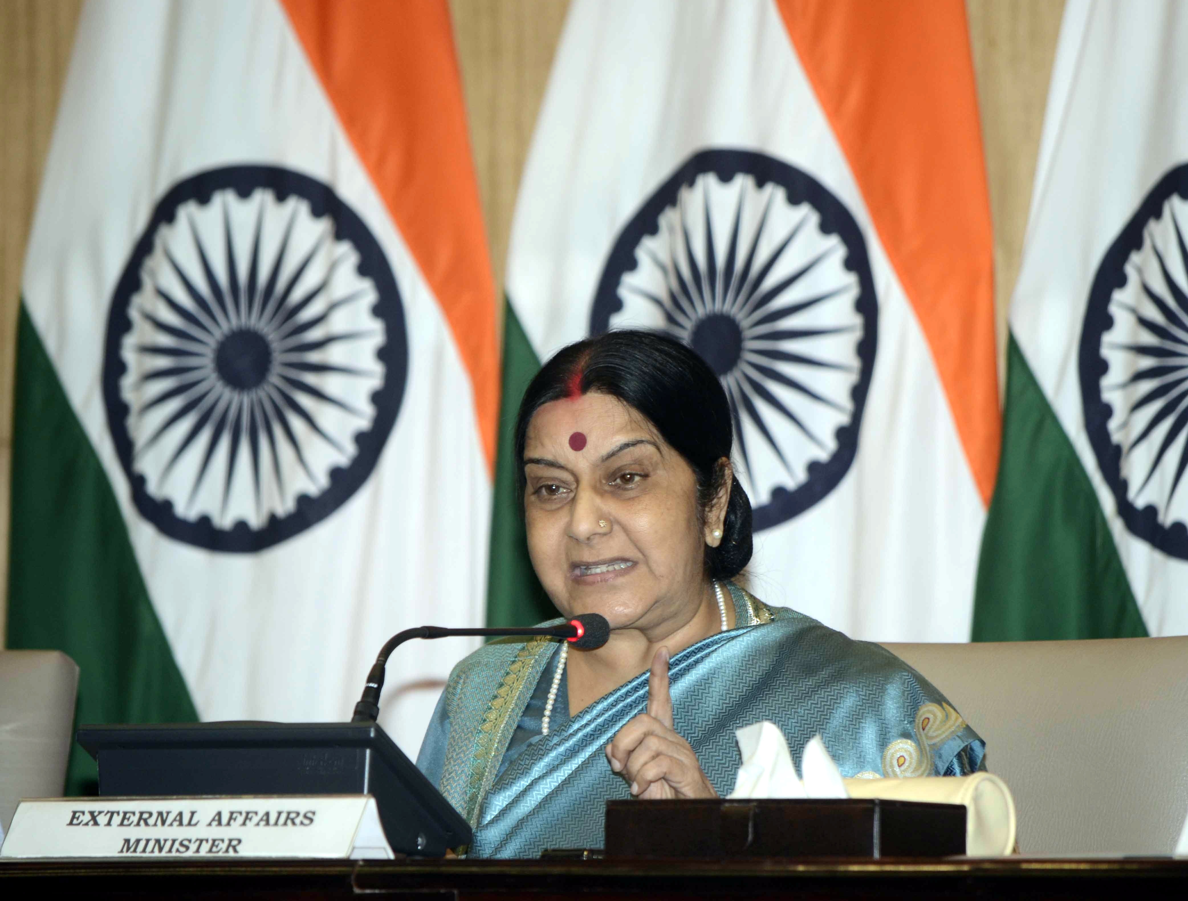 All Indians safe in Kabul, says Sushma Swaraj