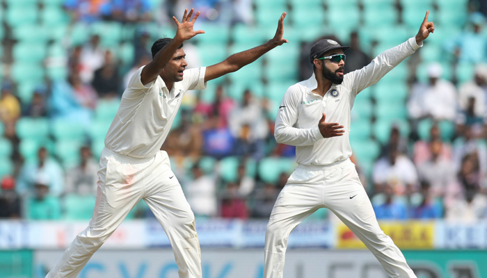 Ind vs SL 2nd Test: Ashwin, Jadeja, Ishant wrap Lanka for 205