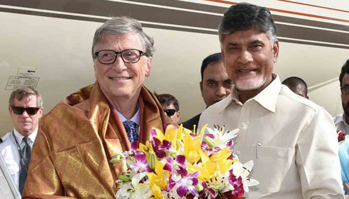 Bill Gates recalls first meeting with Chandrababu Naidu 20 years ago